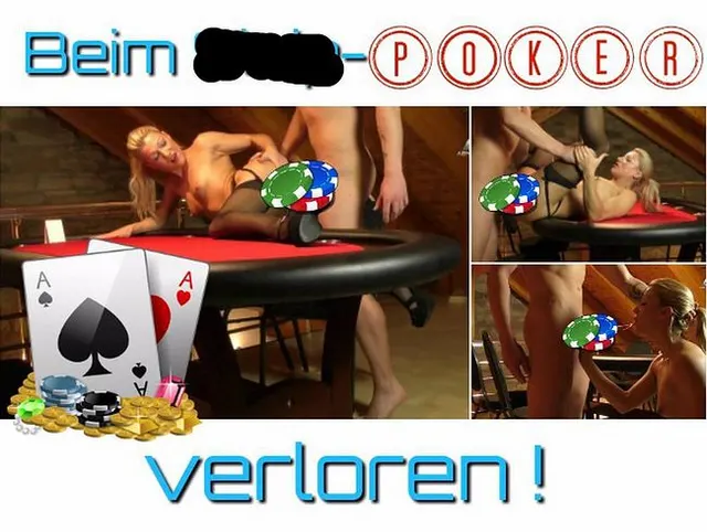 Beim Strip-Poker verloren!