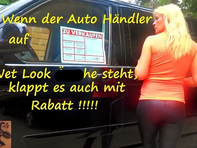 Rabatt und Sperma beim Autohändler
