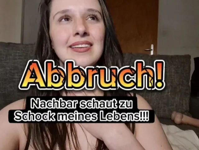 Abbruch, wegen Spanner!