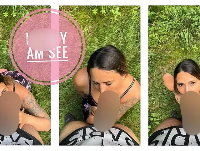 Ich hab Bock zu lutschen am See - Outdoor Blowjob