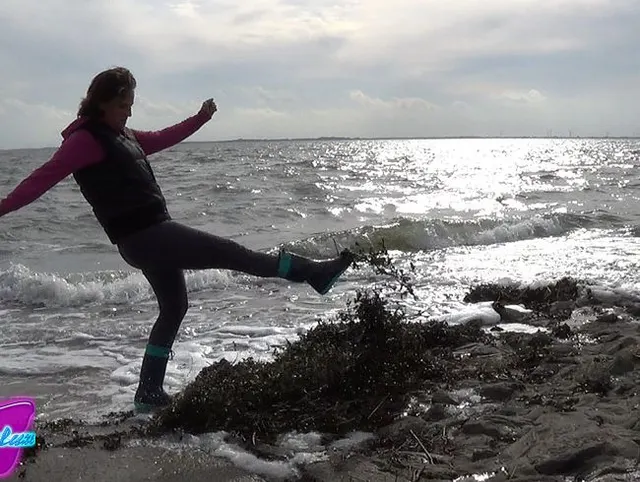 Gummistiefel #17 - Mit Romika´s am Südstrand