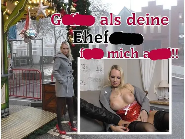 Ich bin geiler als deine Ehefotze, fick mich in den Arsch!