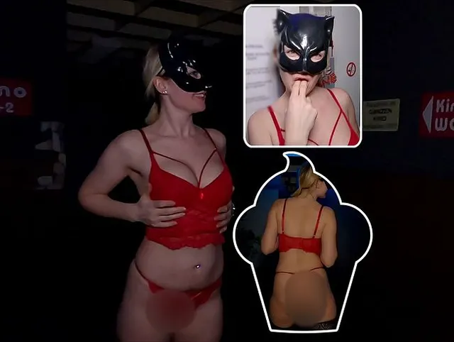 Pornokino Besuch mit Orgasmus auf der Sexschaukel.