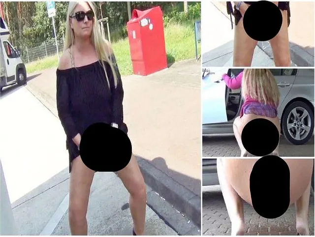 Es strullt so schön auf Deutschlands Straßen! 2 mal Public pissen!