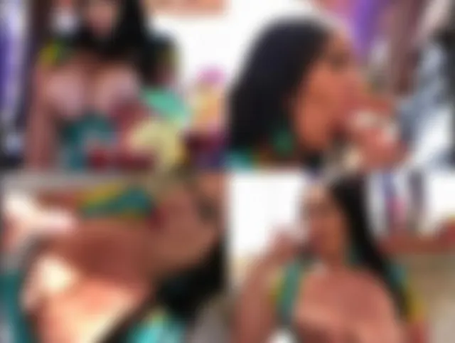 Blowjob an der Pool Bar