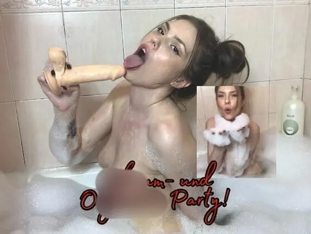 Schaum- und Orgasmus Party!
