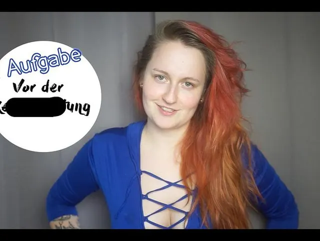1. Aufgabe "Vor der Keuschhaltung"