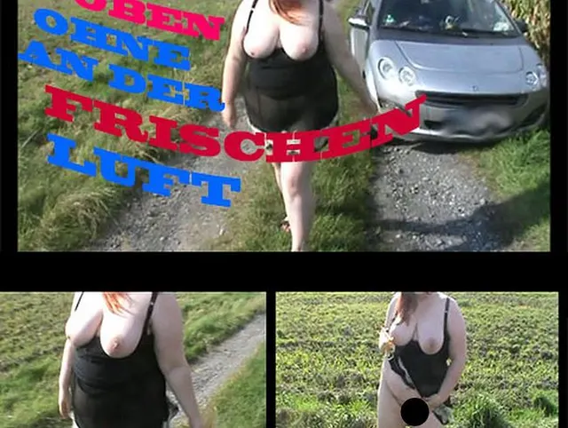 Oben Ohne an der frischen Luft !!!