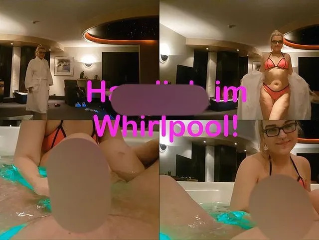Handjob im Whirlpool!