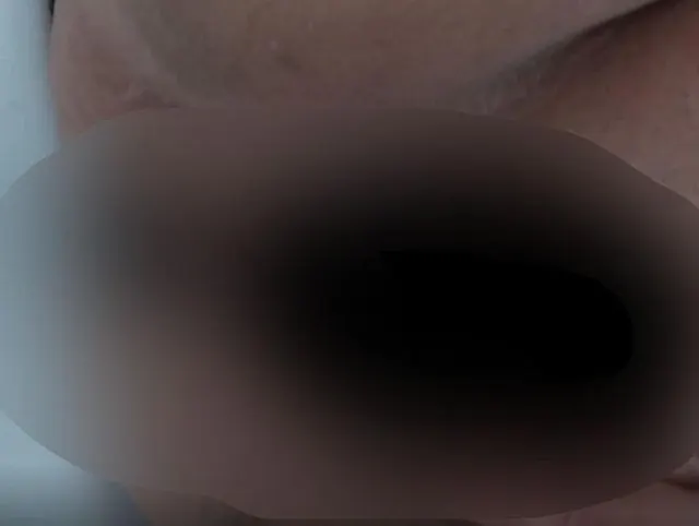 Nach dem Orgasmus super nah dran an meinen Löchern