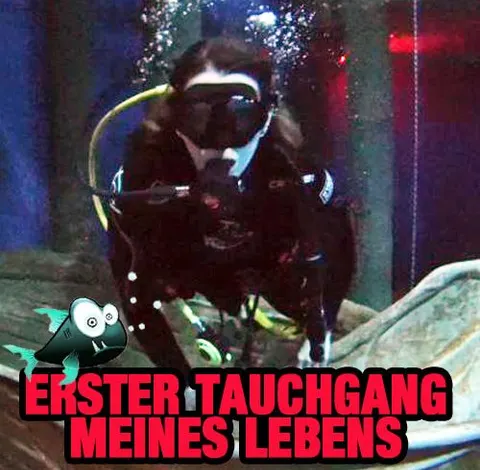 Erster TAUCHgang meines Lebens