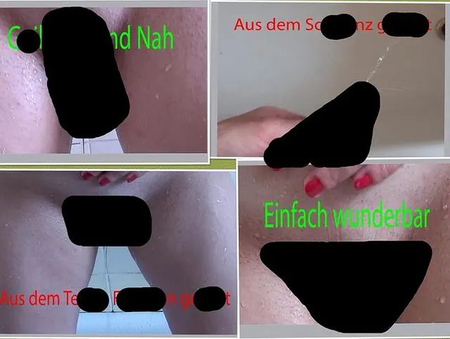 Pissen aus dem Teenie Fötzchen - Pissen aus dem Schwanz