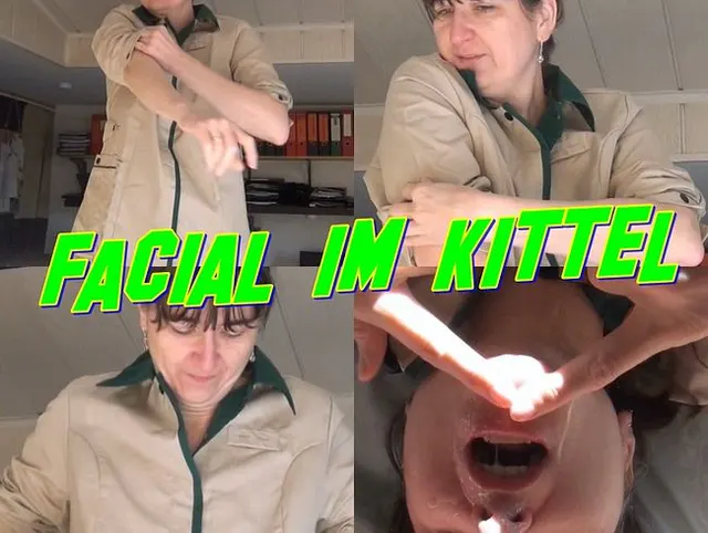 Facial im Kittel