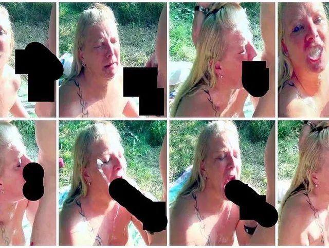 Und der nächste Badegast der mich öffentlich dreckig benutzte!