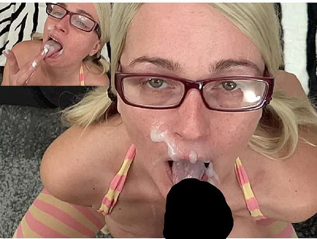 Spermafresse nach Dirty-Talk!!