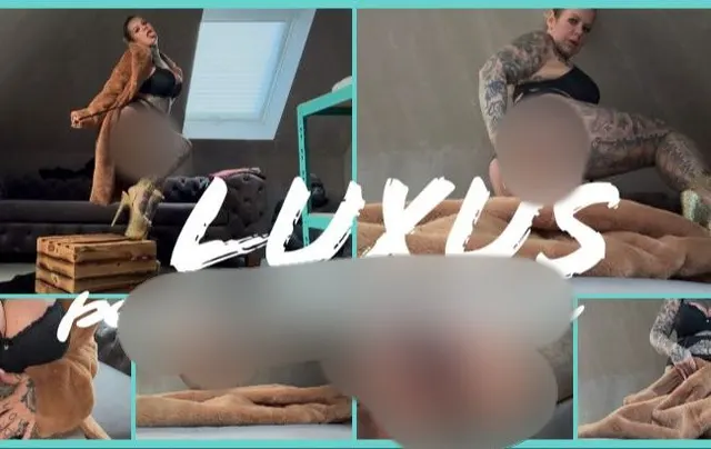 LUXUS FELL SCHLAMPE geiler Pelz auf geilen Körper