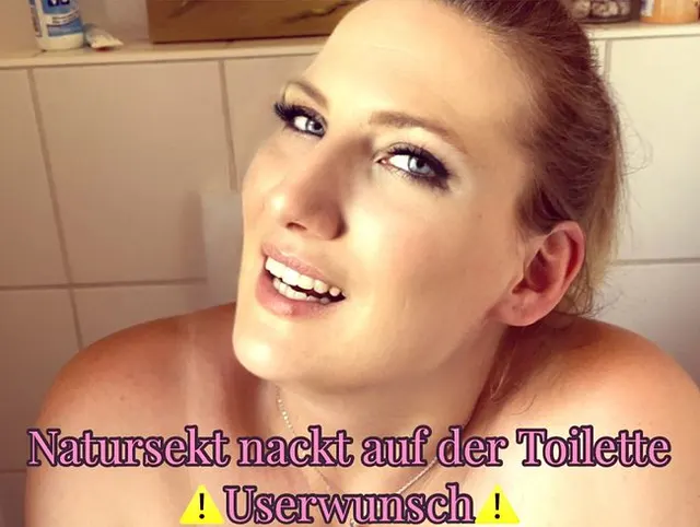 Natursekt nackt auf der Toilette - Userwunsch!