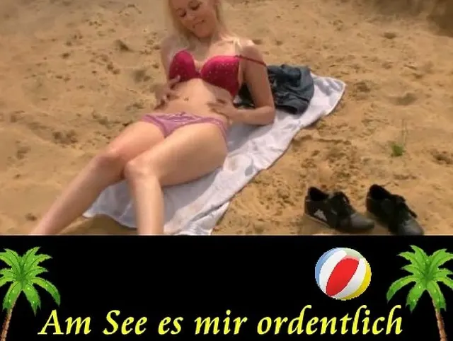 Am See es mir ordentlich besorgt