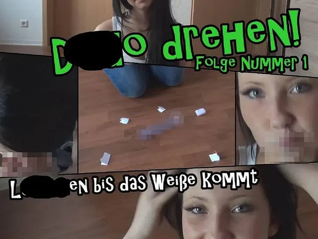 1.Folge Dildo drehen! Lutschen bis das Weiße kommt!