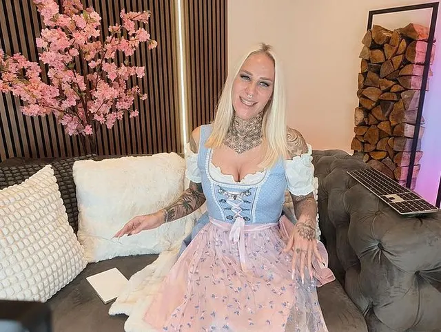 Vorschau aus Fetisch: Notgeil IM DIRNDL | Heftiger Orgasmus