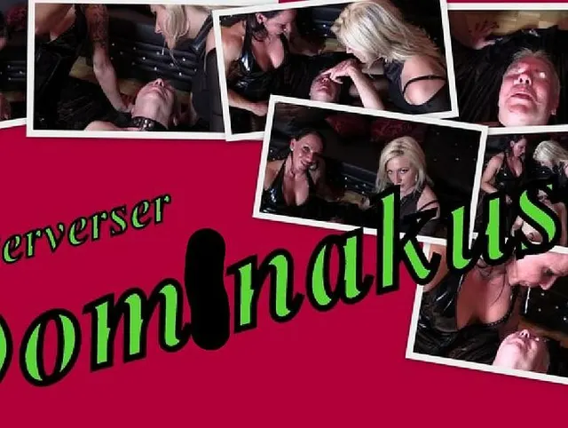 Perverser Dominakuss
