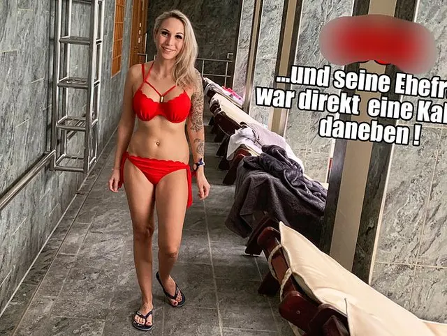 FUCK ... und seine Ehefrau war direkt eine Kabine daneben !