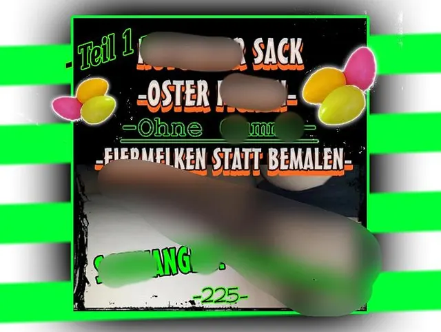 NOTGEILER SACK -OSTER FICKE -EIER MELKEN STATT BEMALEN