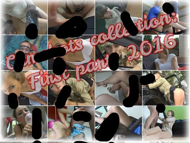 Best of Cumshots collection: First part 2016
