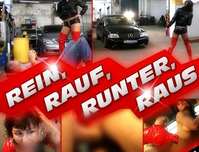REIN, RAUF, RUNTER, RAUS