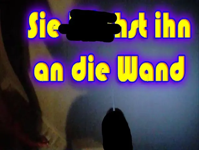 An die Balkon wand Gewichst
