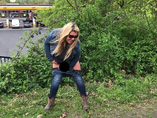 Pinkelpause auf der A3