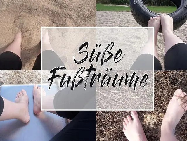 Süße Fußträume