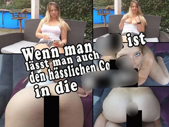 Wenn man geil ist lässt man auch den hässlichen Cousin in die Muschi