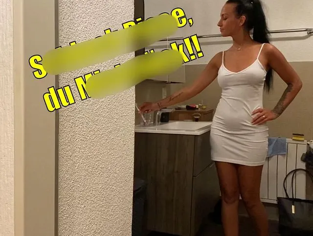 Schluck Pisse, du Miststück!!