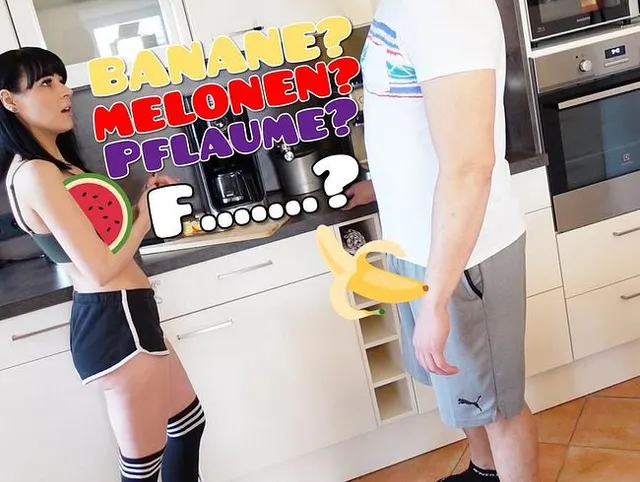 Willst du Meine Pflaume sehen den zeig mir deine Banane!
