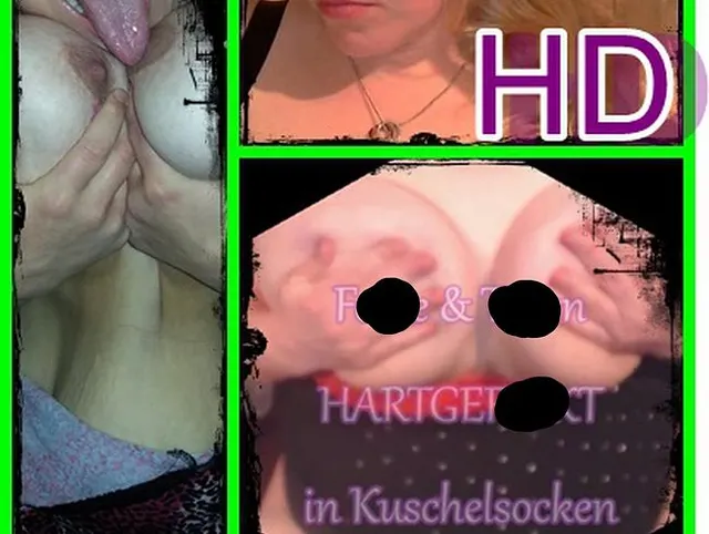 Fotzen & Titten HARTGEFICKT in Kuschelsocken