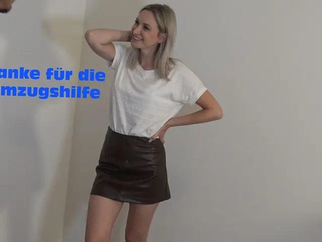 Danke für die Umzugshilfe!