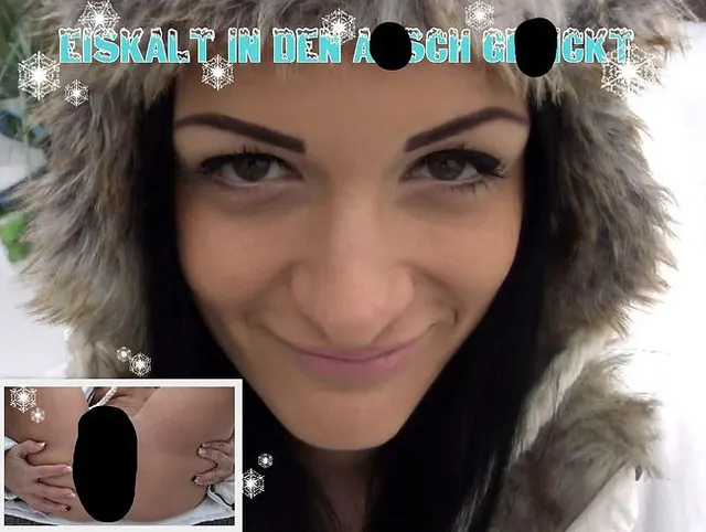 Eiskalt in den Arsch gefickt