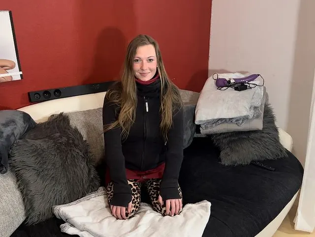 User in Doppelfleece überrascht und geil gefickt :-P