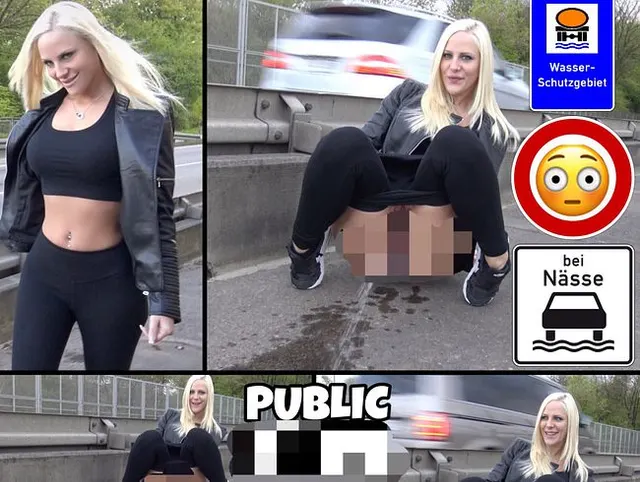 DREIST - Alle können mir zuschauen | PUBLIC PISS direkt an der Hauptstraße