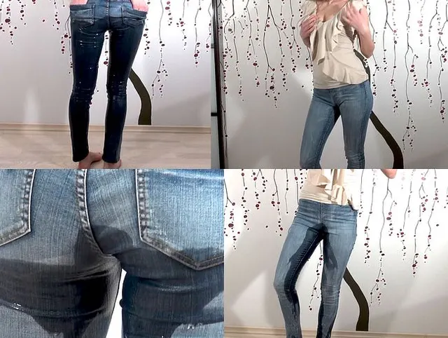 Vollgepisste Jeans