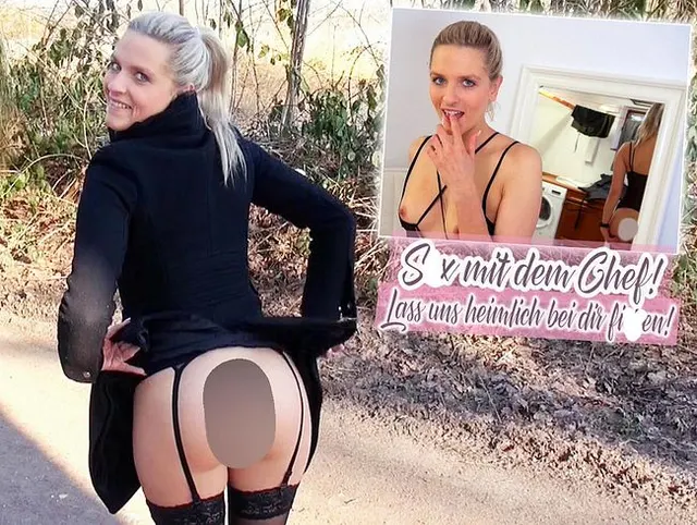 Sex mit dem Chef! Lass uns heimlich bei dir ficken!