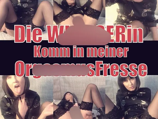 Die WICHSERin - Komm in meiner Orgasmus Fresse
