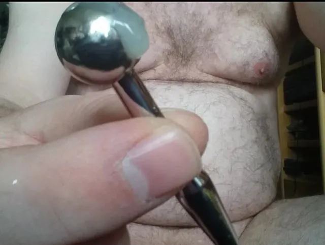 Geiles Wichsen mit Penis PLUG