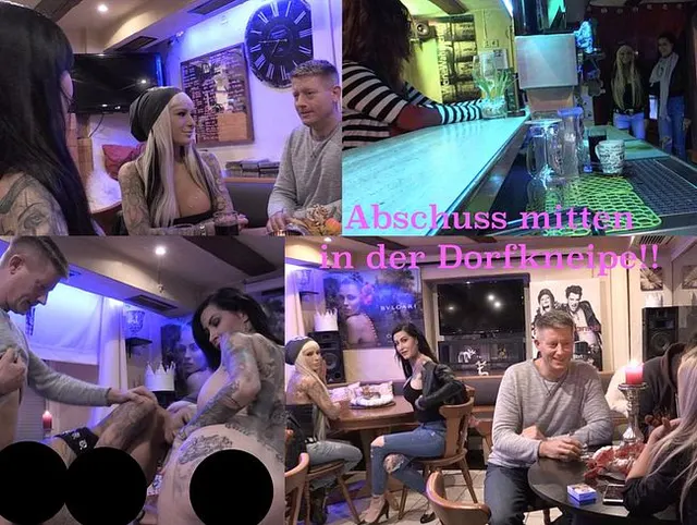 Abschuss mitten in der Dorfkneipe!!!!!