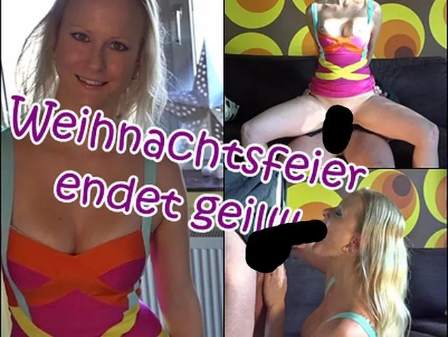 Die Weihnachtsfeier endet geil!!!