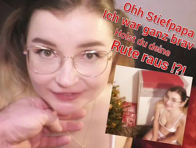 Ohh Stiefpapa Holst du deine Rute raus ?!? Spritz bitte in Mich rein !!