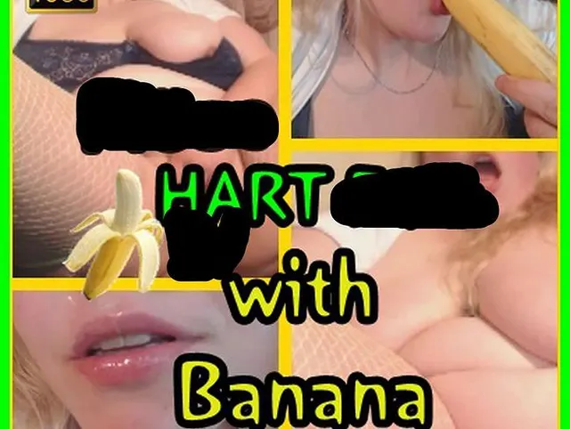 Möse HART FUCK with Banana