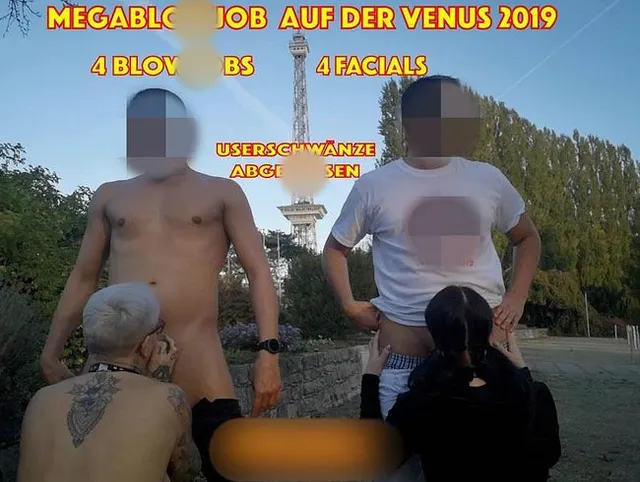 Mega-Public-Blowjob auf der Venus 2019