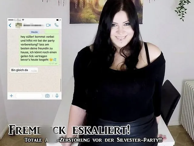 Silvester Fremdfick außer Kontrolle! Totale Arschfick Eskalation